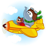 elephant-mouse-airplane-vector-illustration-eps-54990256